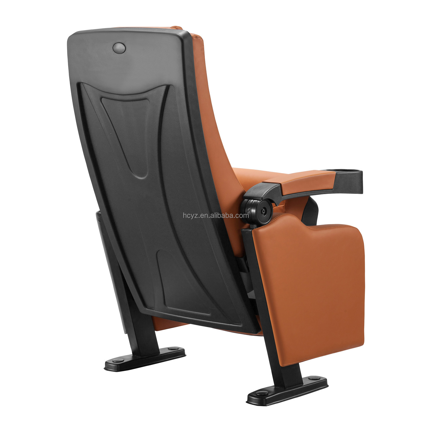 Office Building Theater Seating Durable Fabric Cover and Wooden Frame for Experience