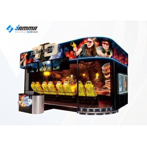 Quality 6 Players 7D Cinema 5D Movie Theater With Motion Seats for sale