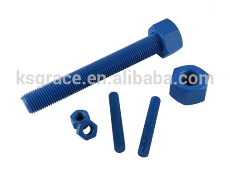 Astm A193 Gr B7 ASTM A193 B7 Thread Rods B7 L7 Stud Bolts With Nuts