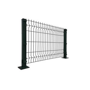Quality Metal Frame Curvy Welded V Mesh Security Fencing for sale