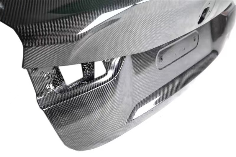 for BMW M3 M4 Carbon fiber rear cover M3 M4 CSL style dry carbon fiber trunk cover rear rear cover hood