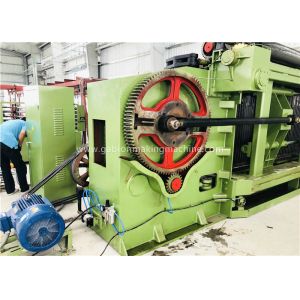 China Heavy Reverse Twisted Hexagonal Wire Mesh Machine / Gabion Making Machine on sale