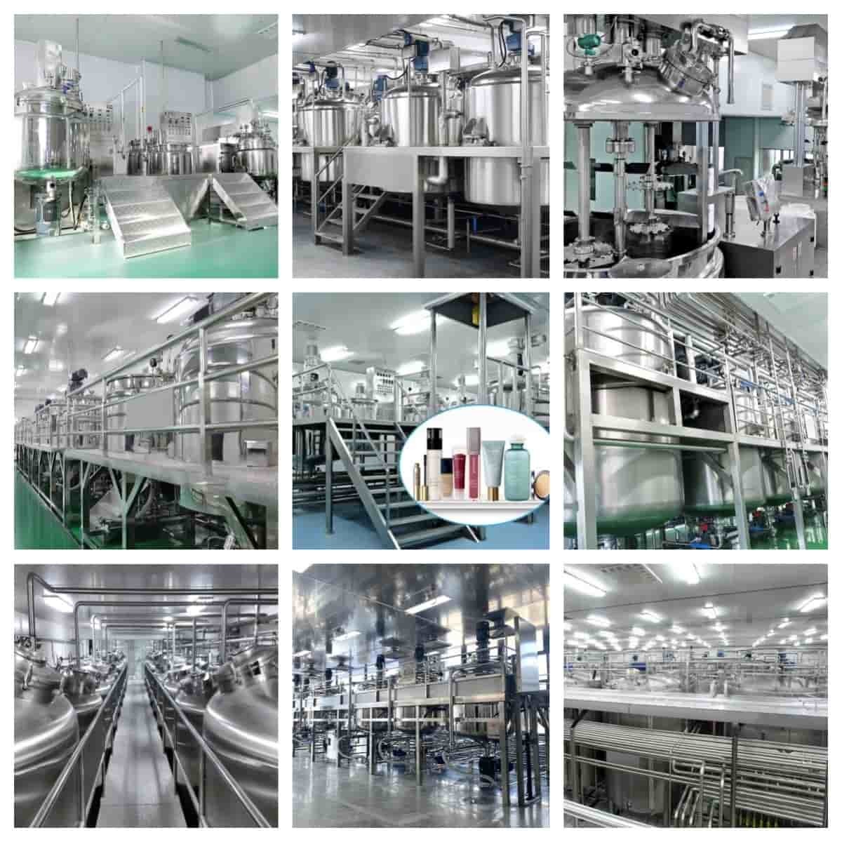 500L Detergent Liquid Soap Making Machine Shampoo Mixer Tank