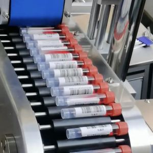 3000 Capacity Biotechnology Ampoule Vial Labeling Machine with No Bubble