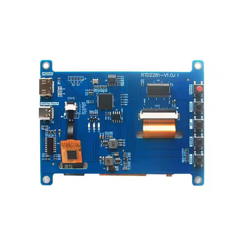 4.3 Inch Capacitive Touch Screen Transmissive IPS Touch Screen 40 Pin For Raspberry PI