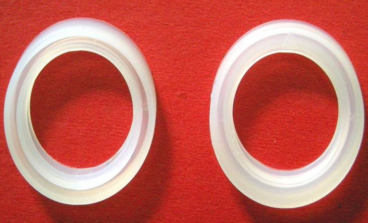 Industrial Custom Silicone Seals , Silicone O Rings Food Grade FDA Approved