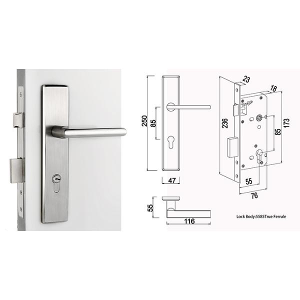 External Stainless Steel Door Latches