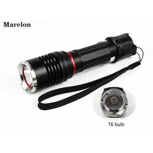 Super Bright Rechargeable Led Flashlight 300 Lumin With Water Proof Function