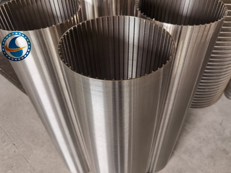 0.5mm Slot Johnson Type Wedge Wire Screen Filter Stainless Steel