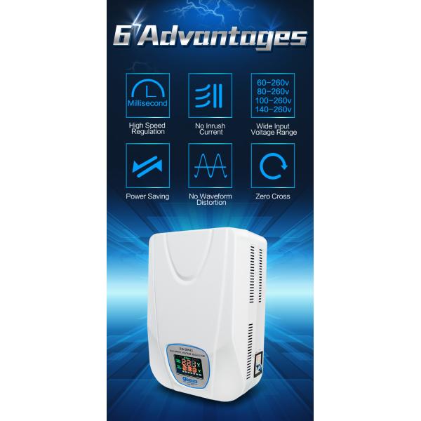 JAJA Series Energy Saving Household Voltage Stabilizer For Overvoltage Protection
