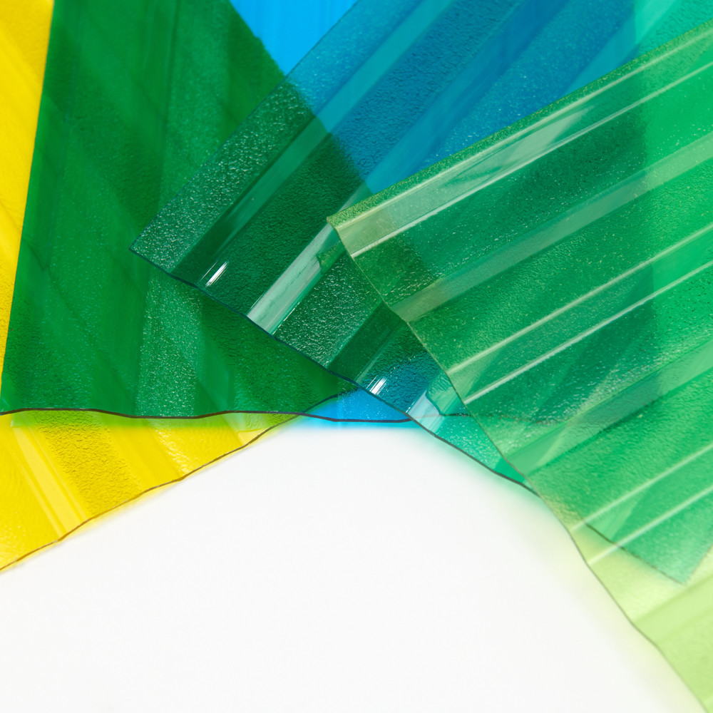 Easy Installation Polycarbonate Embossed Sheet Customized Fire Rating Plate Polycarbonate Plastic Rpll