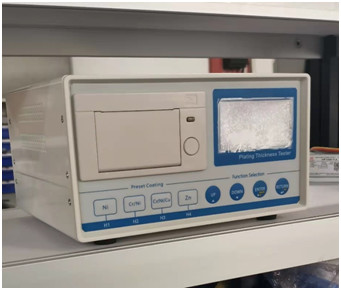 TG-100E Electrolytic Coating Thickness Gauge 0.01-35um Multi-Layer Plating Thickness Testing Machine With Printing Function