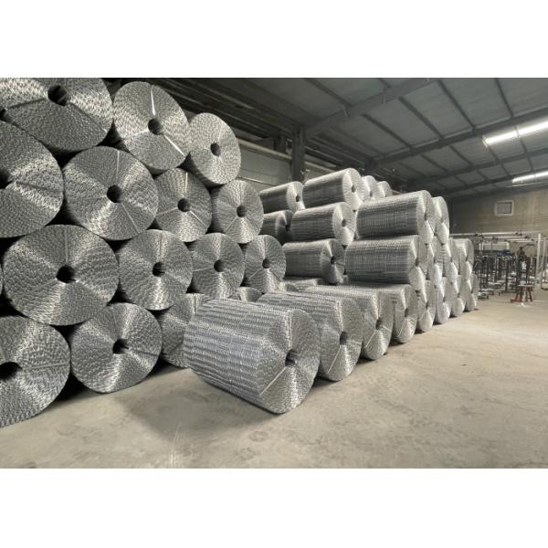 6 Rolls Per Bundle Galvanized CWC Mesh For Water And Wastewater Pipeline