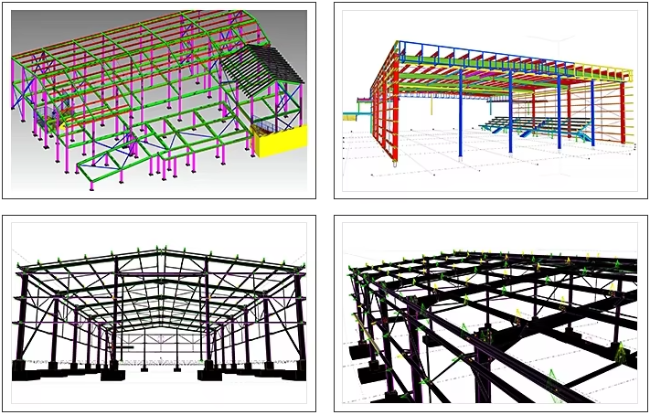 Steel Structure Standard Factory Building Production Storage Office Comprehensive Services