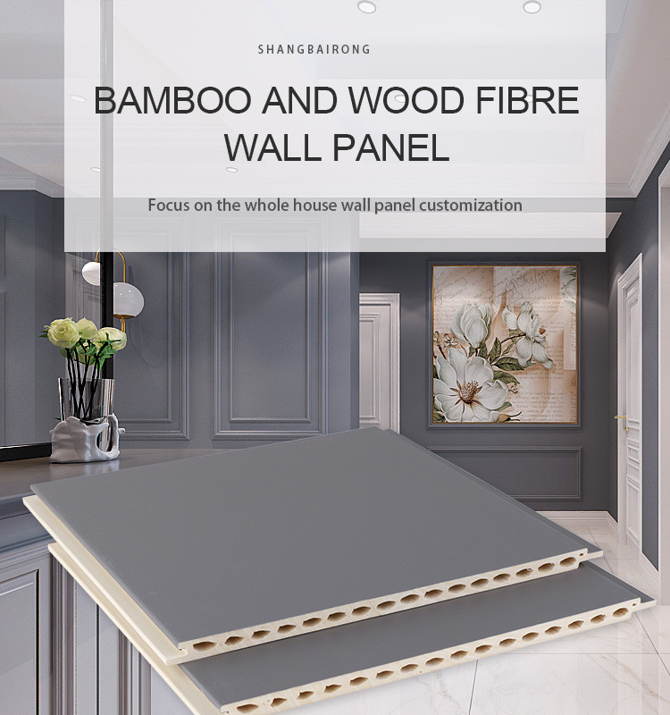 Moisture Proof WPC Fluted Wall Panels 1220*2440mm 1220*2600mm