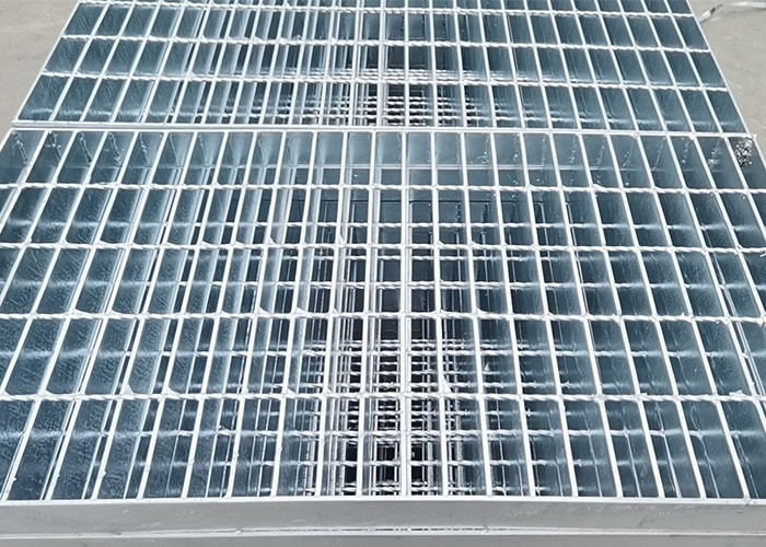 Stainless Concrete Rebar Sewer Shelf Grid Serrated Steel Grating Galvanized