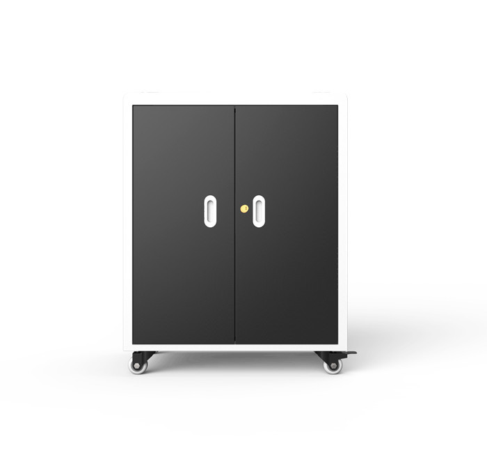 Quality 30 Tablets Socket Ipad Chromebook Charging Cabinet With Universal Wheels for sale