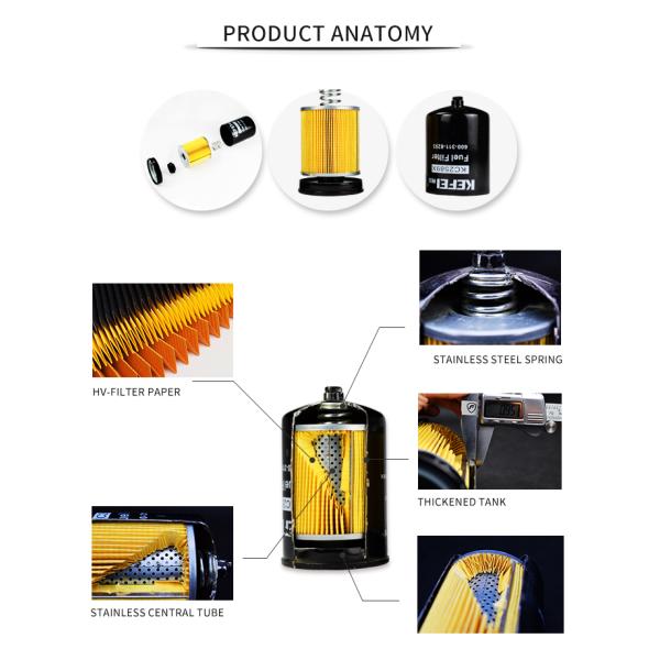 Spin On Cellulose Diesel Engine Oil Filter 1078040M1 P550057