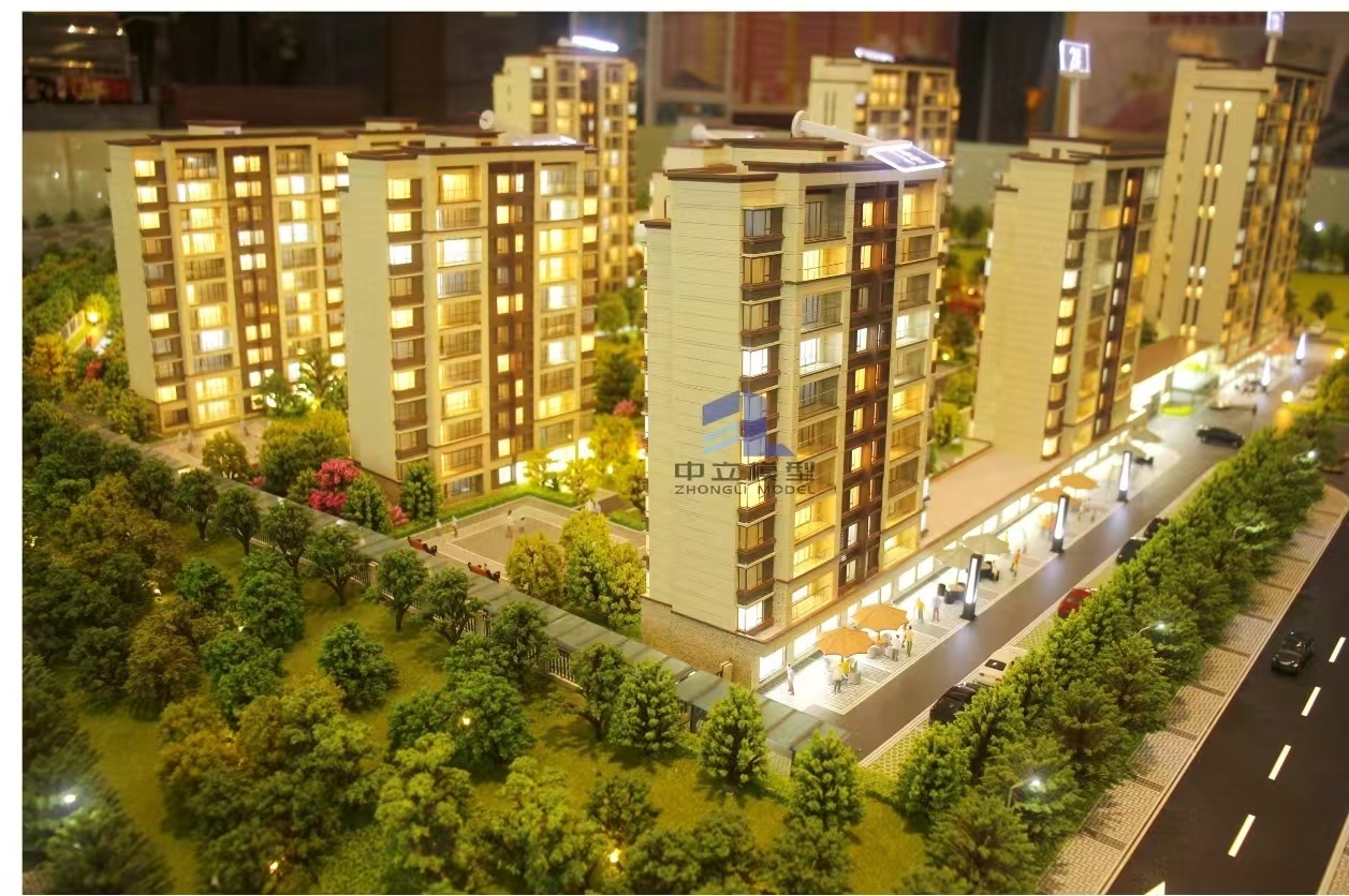 Accurate Real Estate Residential 1:100 Scale Model For Architecture