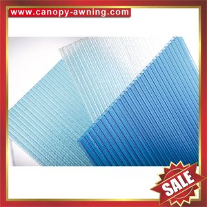 high qualtity greenhouse roofing polycarbonate PC multiwall twin wall cell
