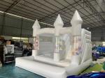 Jumping Castle Inflatable Bounce House White Bouncy Castle With Slide for