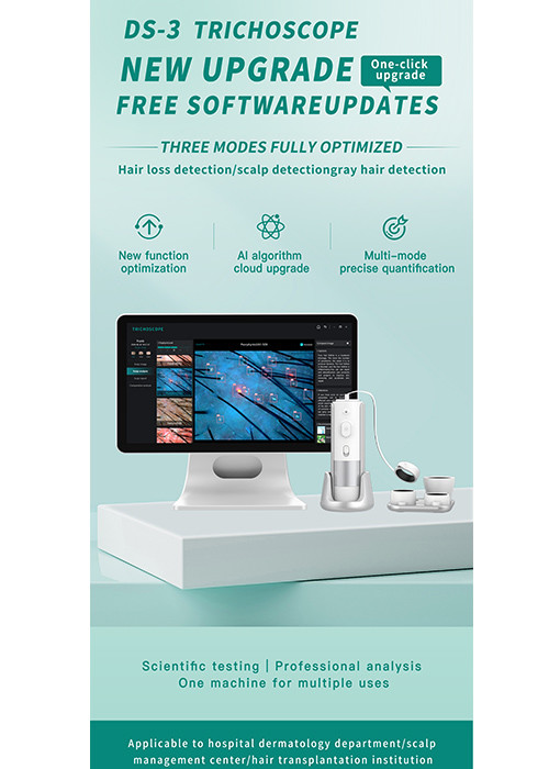Hair And Scalp Analysis Machine , Skin Diagnosis Hair Analyzer Machine