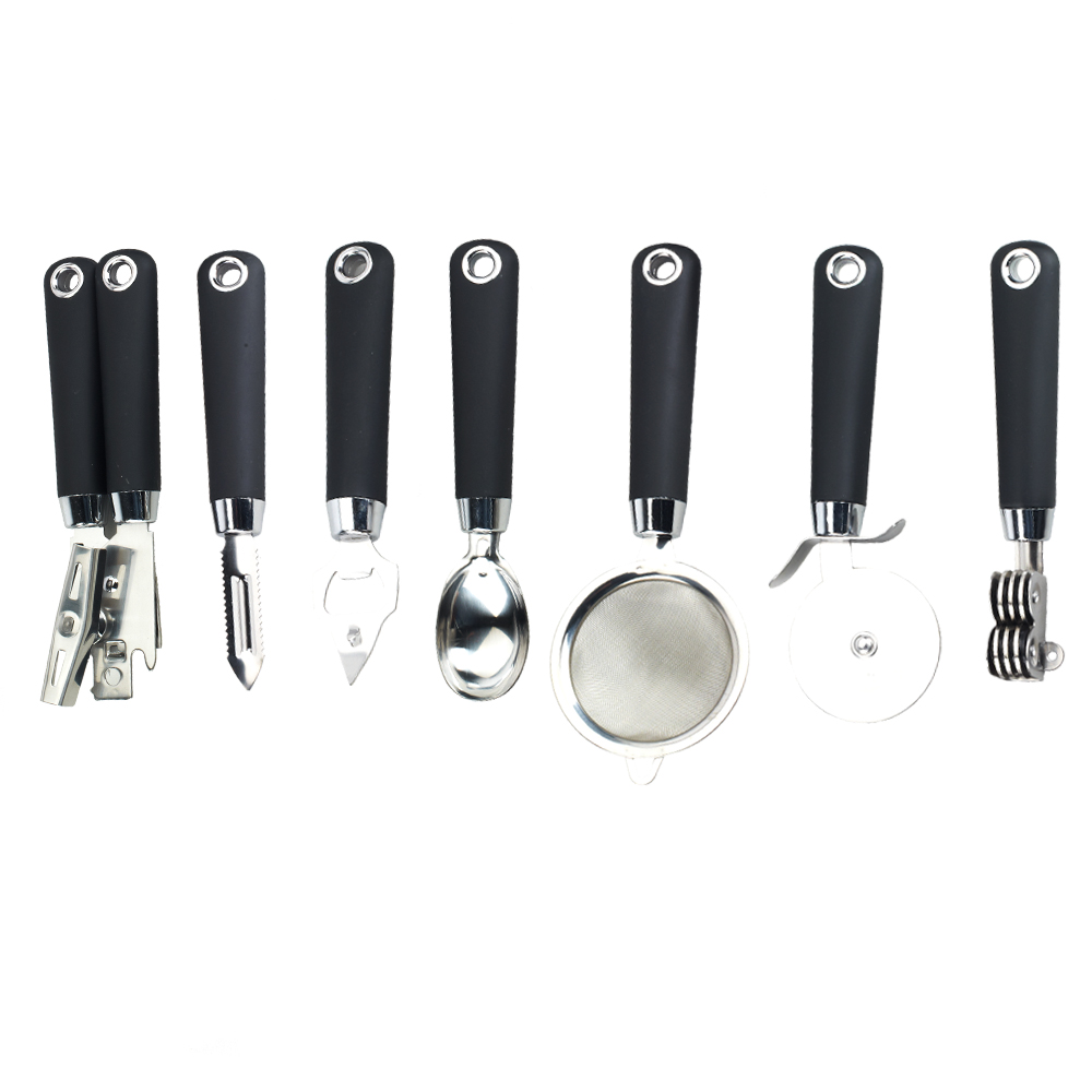 ISO9001/LFGB Certified Home Kitchen Set Stainless Steel Bottle Opener and Cooking Tools