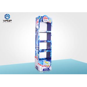Quality Underpant Cardboard Display Shelves , Retail Stores POS Display Stands for sale