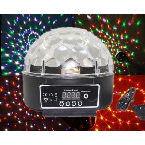 Buy cheap 20W DMX Led Crystal Magic Ball Light Rgb Effect Disco Stage Light AC 110V - 250V from wholesalers