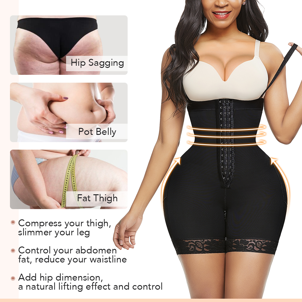 HEXIN Women Waist Trainer 5XL BBL Stage 2 3 Medium Control Postpartum Slimming Bodysuits