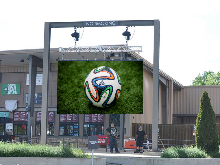 outdoor rental led screen