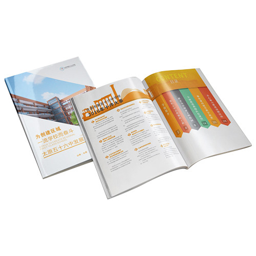 Quality Advertising Brochure Printing Services With Professional Developing Team for sale