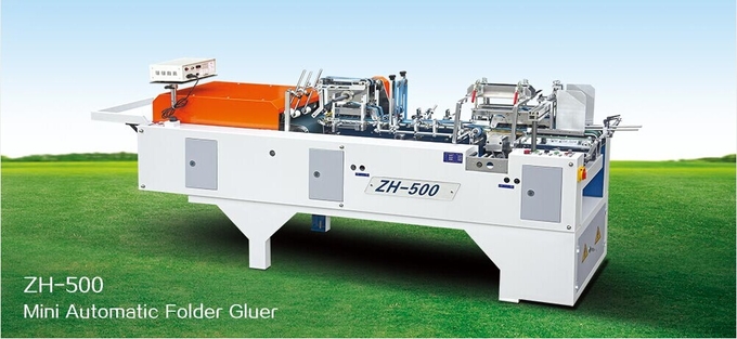 Mini Box Automatic Folder Gluer, Mini Box Folding + Gluing + Pressing, auto counting