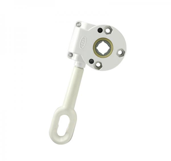 Chinese Aluminium Gear Box White Retractable Awning Gearbox Hardware