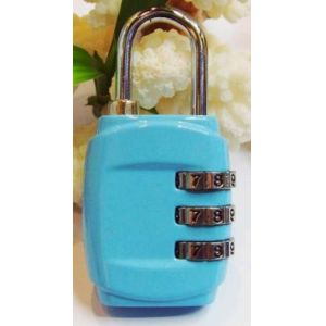 Quality 3 digital combination zinc alloy combination luggage lock/suitcase lock for sale
