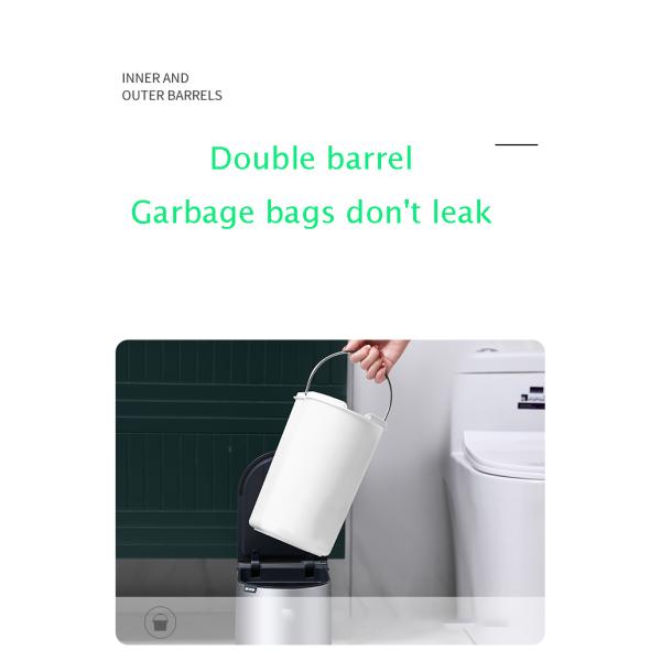 Hot Sale Rectangular Trash Can Smart Compact Smart Trash Can