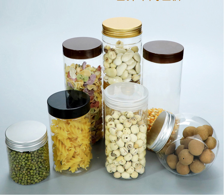 300ml Transparent PET Plastic Bottles Food Grade Packaging
