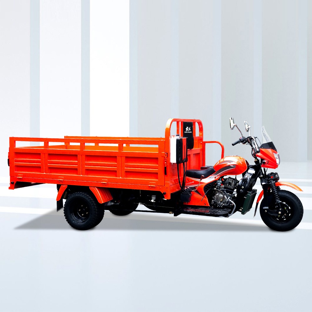 DAYANG 3 Wheel Motorcycle with Orange Body and Lifan 250CC 300CC Ultra-Cooled Engine