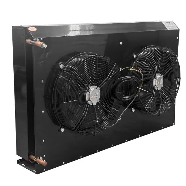 Industrial Fin And Tube Air Cooler Condenser with 0.2mm Fin Thickness and Dryer Included