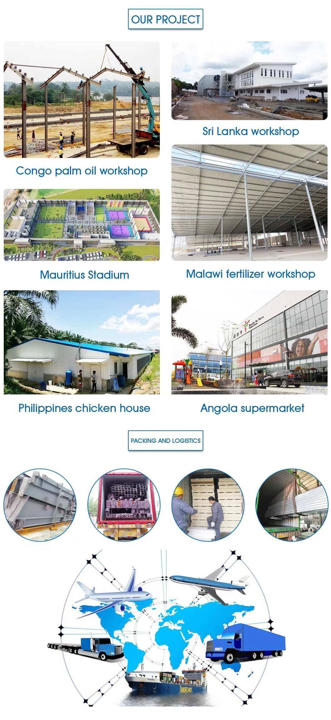 Modern Pig Farm Steel Building/ Poultry House/Pig House
