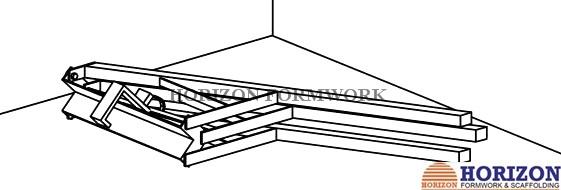 Zinc - Plated Steel Post Shores Steel Formwork For Concrete Slab