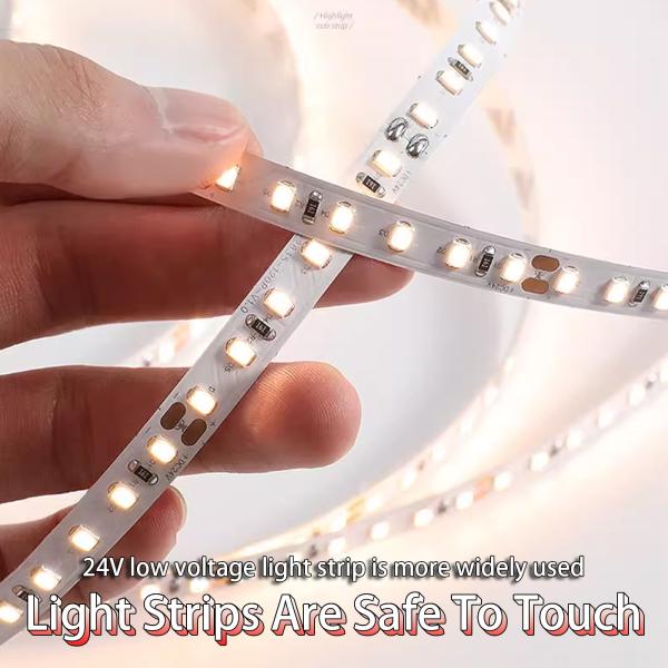 Flexible And Customizable LED Light Strip For Low Voltage Living Room Lighting