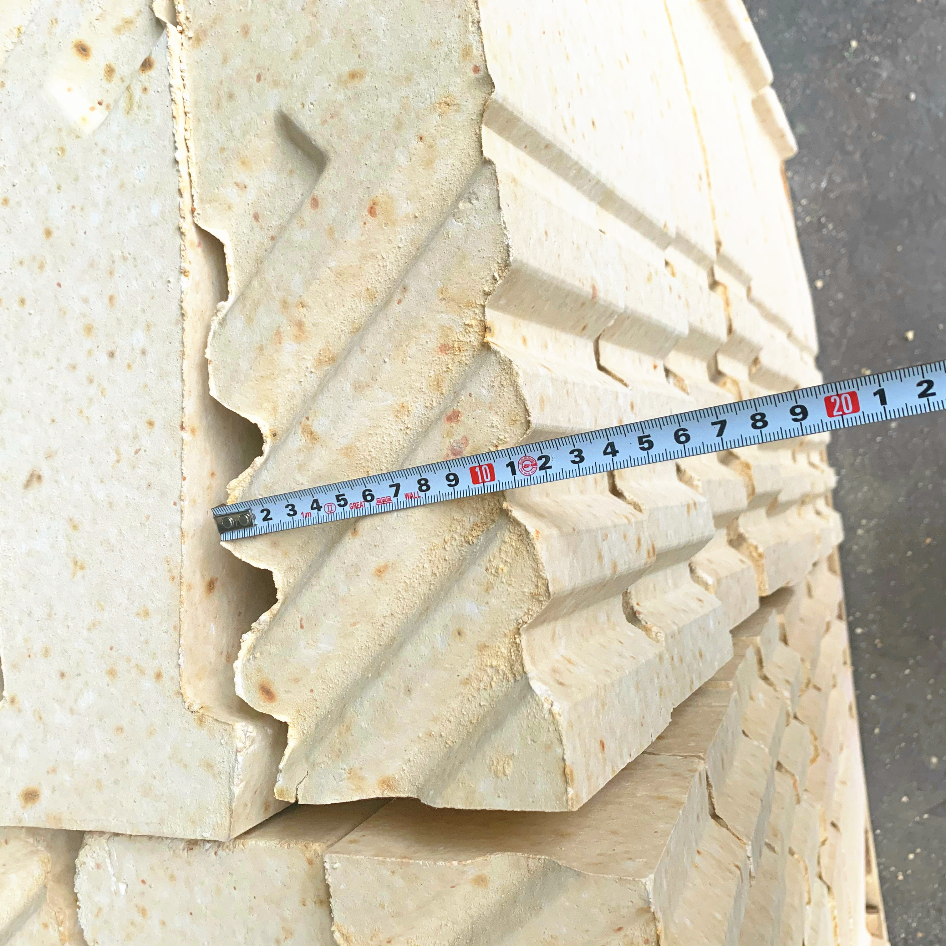 High Alumina Refractory Brick Checker Brick for High Temperature Incinerator Lining