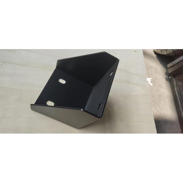 Black Metal Outdoor Flag Bracket Holder Welding Tube Parts 290g for Customized Needs