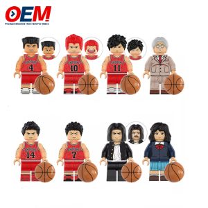 OEM Customized Japanese Anime Uzumaki Figures Building Blocks Kids Toys