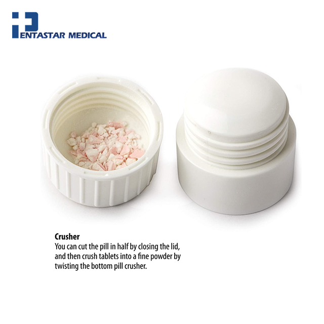 Pill Cutter Crusher Splitter Pulverizer Ideal for Small Pills Accurate Cut and Alignment Ideal for Medication Vitamin, Sup
