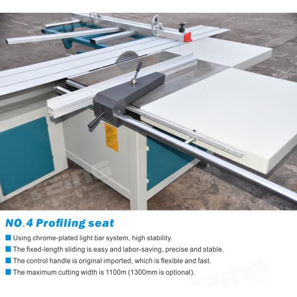 Woodworking Precision Sliding Table Saw with Scoring Blade 20mm Spindle Diameter