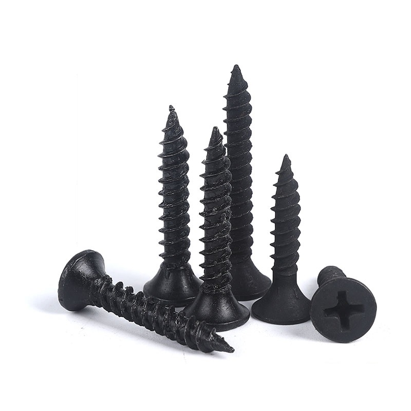 DIN 18182 Grade 8.8 Black Finish Phosphating Drywall Screw for INCH Measurement System