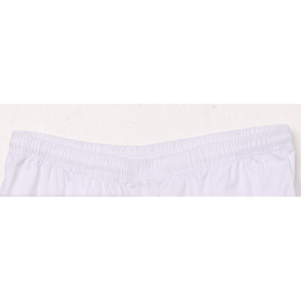 Polyester65% Cotton35% Elastic Waist White Chef Pants