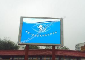 Quality Die casting rgb led screen , p10 outdoor full color led display with fast locks for sale
